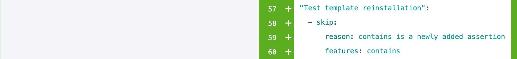 Rich Diff addition operation example